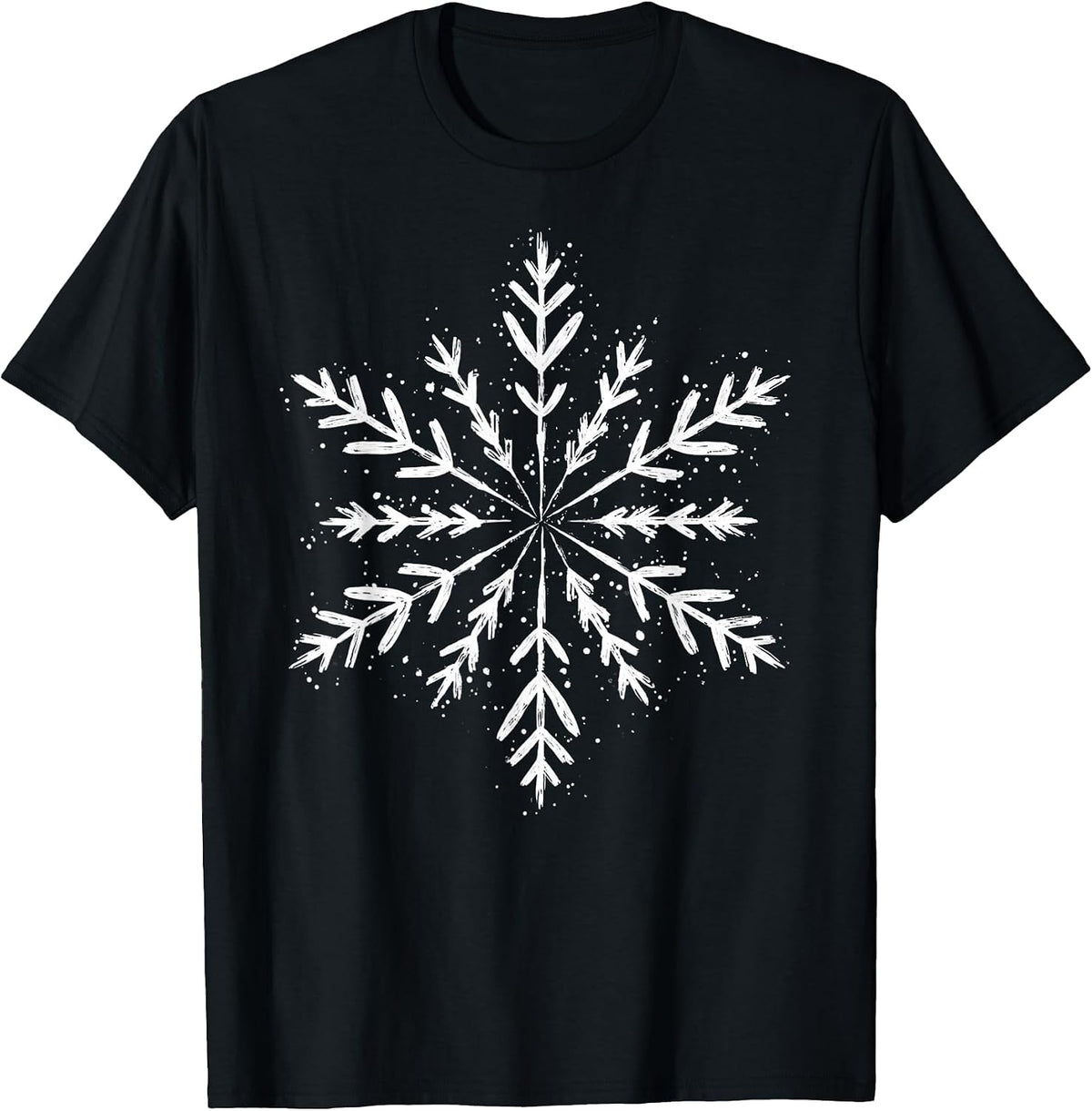 Snowflake Winter Christmas Family Matching Xmas Holiday T-Shirt