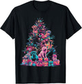 Dog Christmas Tree Pop Art T-Shirt