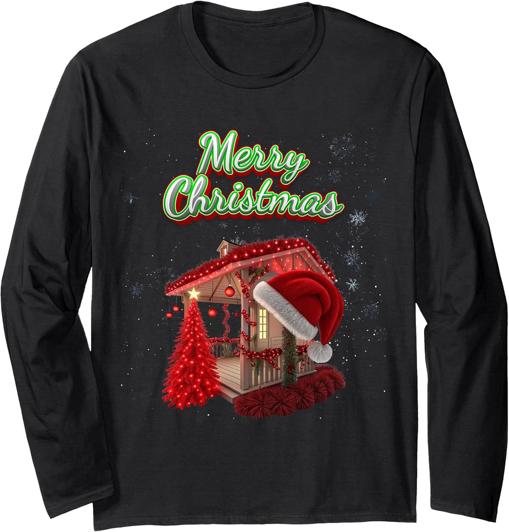 Merry Christmas Family Matching Winter Long Sleeve T-Shirt