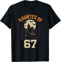 67 Meme Halloween Costume Haunted by 6-7 Brainrot Six Seven T-Shirt