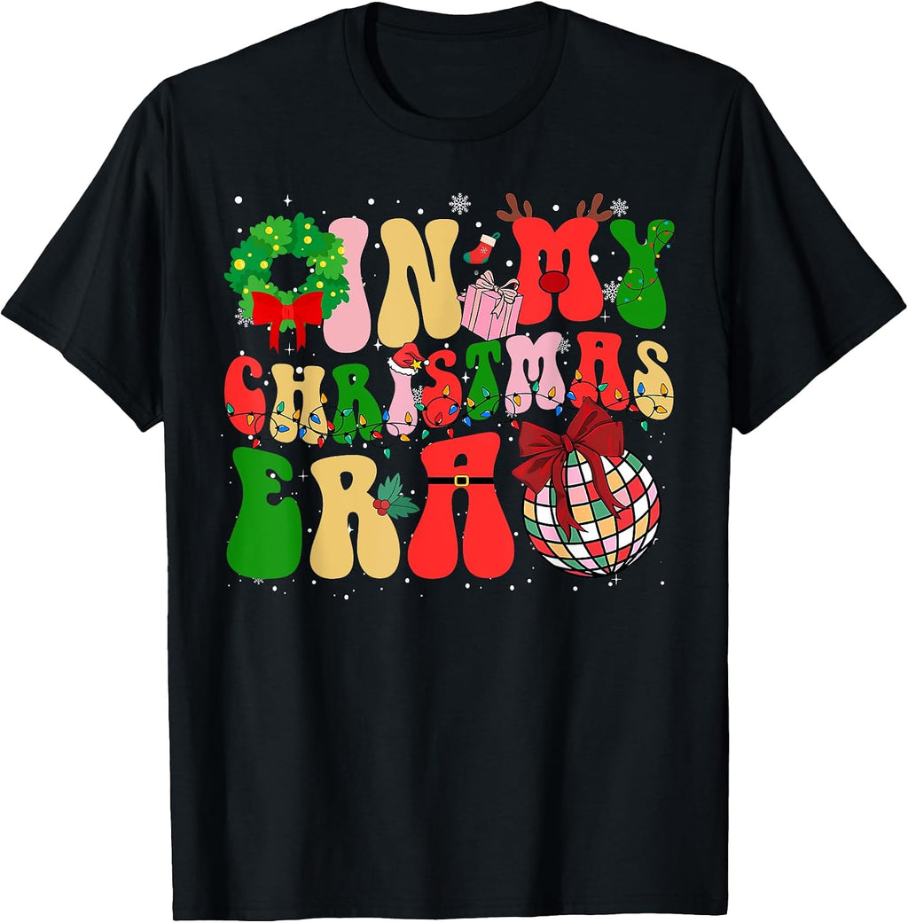 Family Matching in My Christmas Era Xmas 2025 Men Women Kid T-Shirt