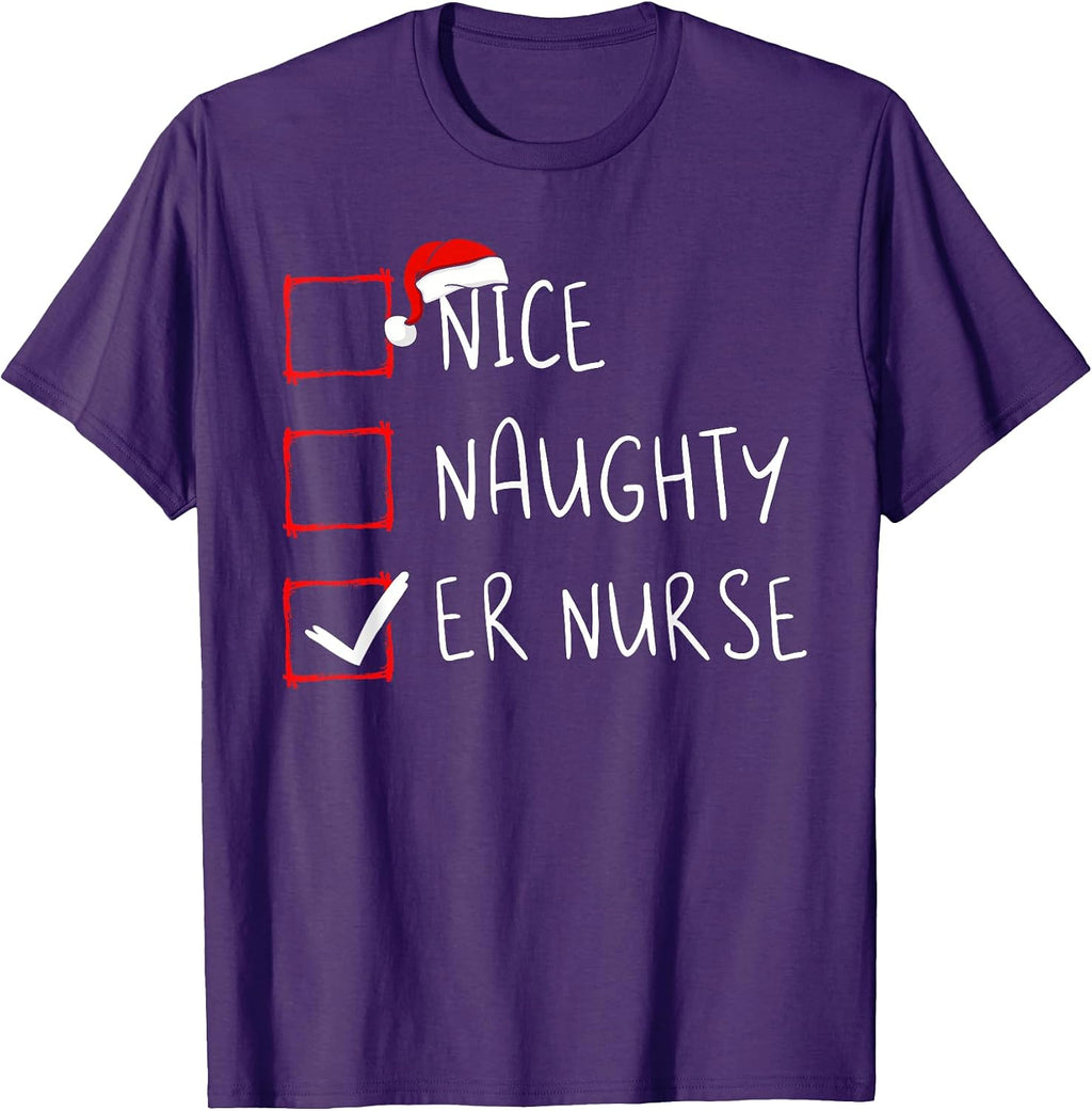 Nice Naughty ER Nurse Christmas