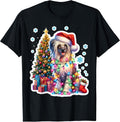 Chinese Crested Merry Christmas Mom Dad Parent Owner Holiday T-Shirt