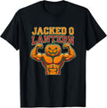 Jacked O'Lantern Halloween Gym Workout Lifting Funny Pumpkin T-Shirt