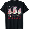 Oh Christmas Tree Cakes Debbie Becky Jen Snack Cake Lovers T-Shirt