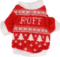 Dog Christmas Shirt Soft Breathable Christmas Tree Printing Vest for Parties Polyester 1x (S)