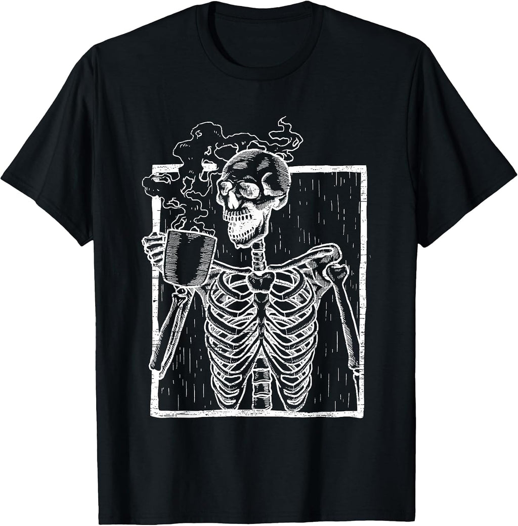 Vintage Coffee Horror Ideas and Scary Designs