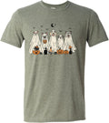 Ghost Animal Funny Spooky Pet and Farm Halloween Costume Graphic Tee
