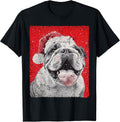 English Bulldog Christmas Dog T-Shirt