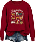 Tis The Season Halloween Sweatshirt Spooky Season Hoodie
