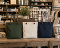 The Mercantile Tote - 100% Cotton Custom Bag with Your Logo