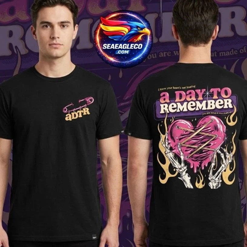 A Day To Remember Unapproved Design Art By Pink Fang Two Sided Shirt Unisex