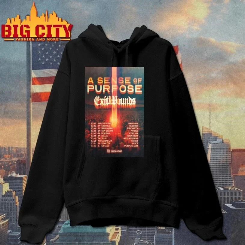 A Sense of Purpose Tour 2026 Poster Shirt Unisex