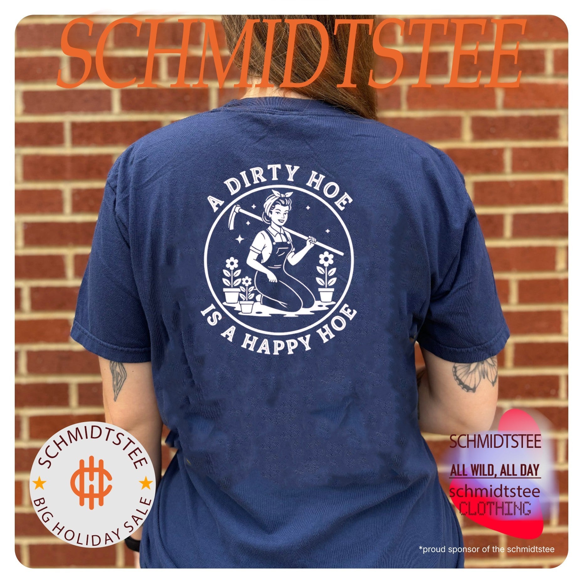 A dirty hoe is a happy hoe shirt