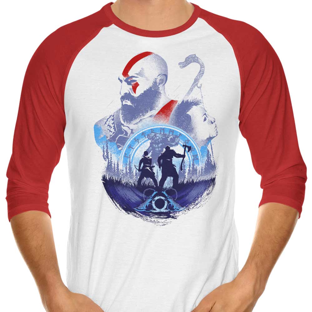 Adventures with My Father - 3/4 Sleeve Raglan