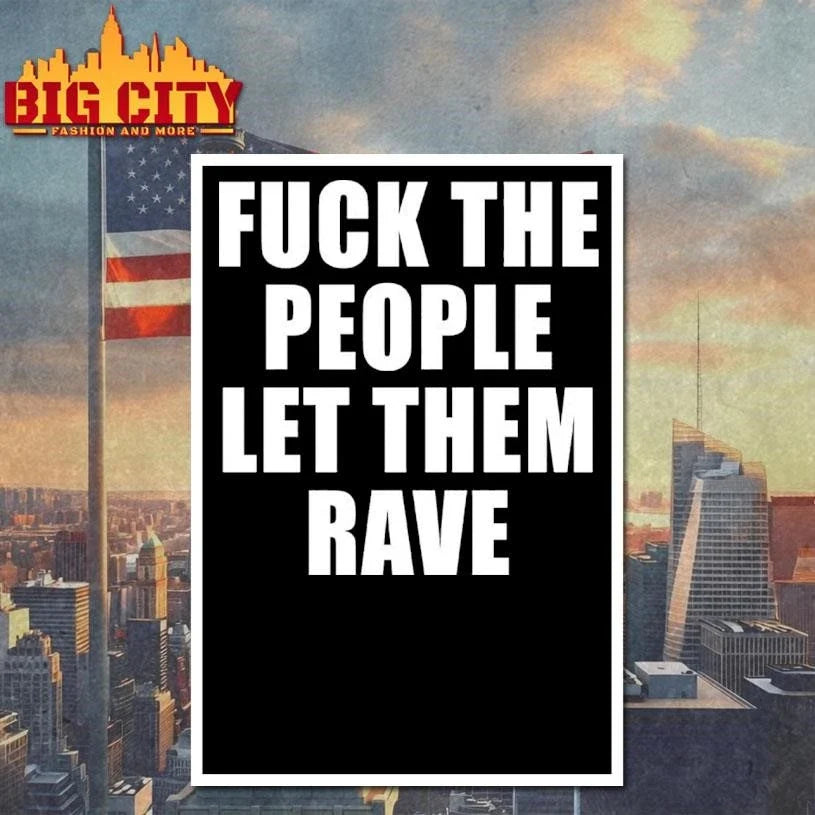 Alison Wonderland Fuck The People Let Them Rave Shirt Unisex