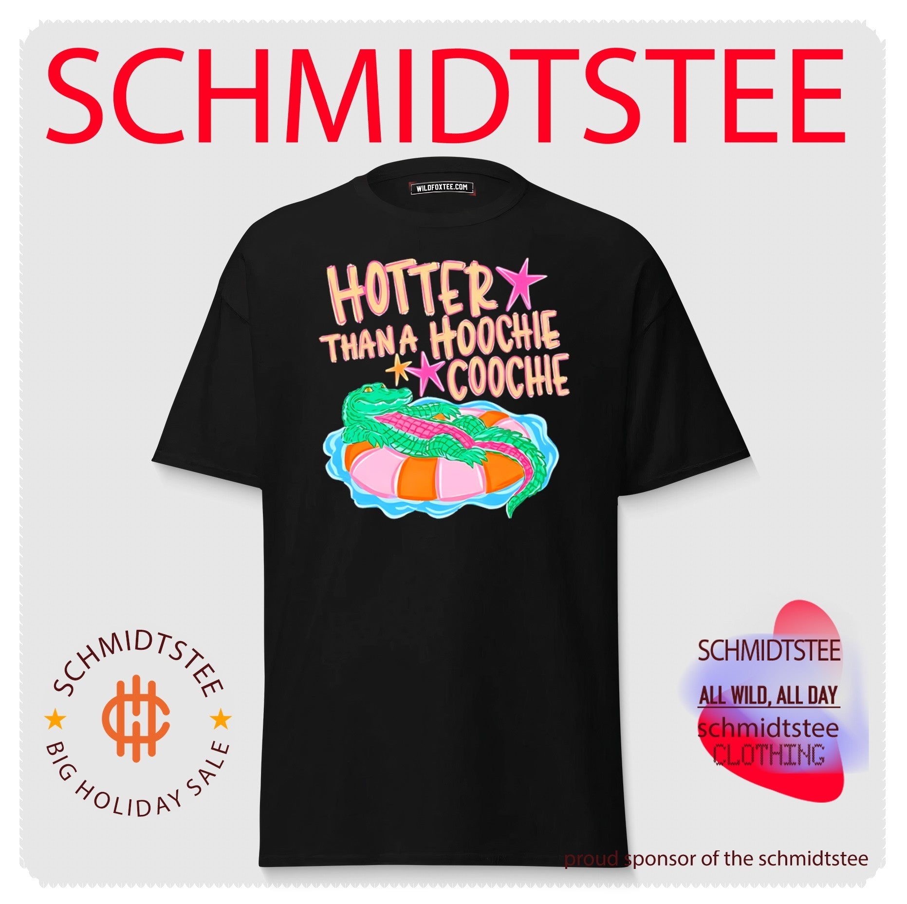 Alligator hotter than a hoochie coochie shirt
