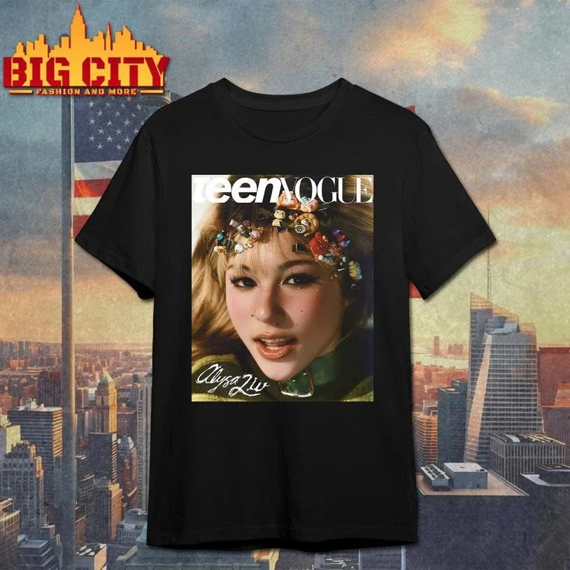 Alysia Liu Graces The Cover Of Teen Vogue From Olympic Gold Medal To Teen Vogue Shirt Unisex