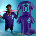 Arizona Diamondbacks Serps Custom Baseball Jersey