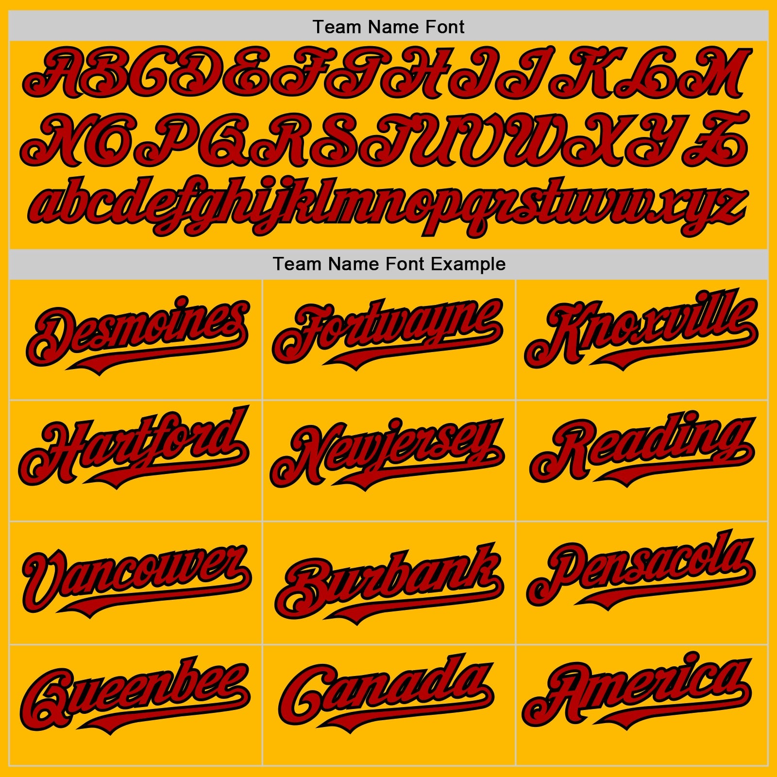 Custom Gold Red-Black 3 Colors Arm Shapes Authentic Baseball Jersey