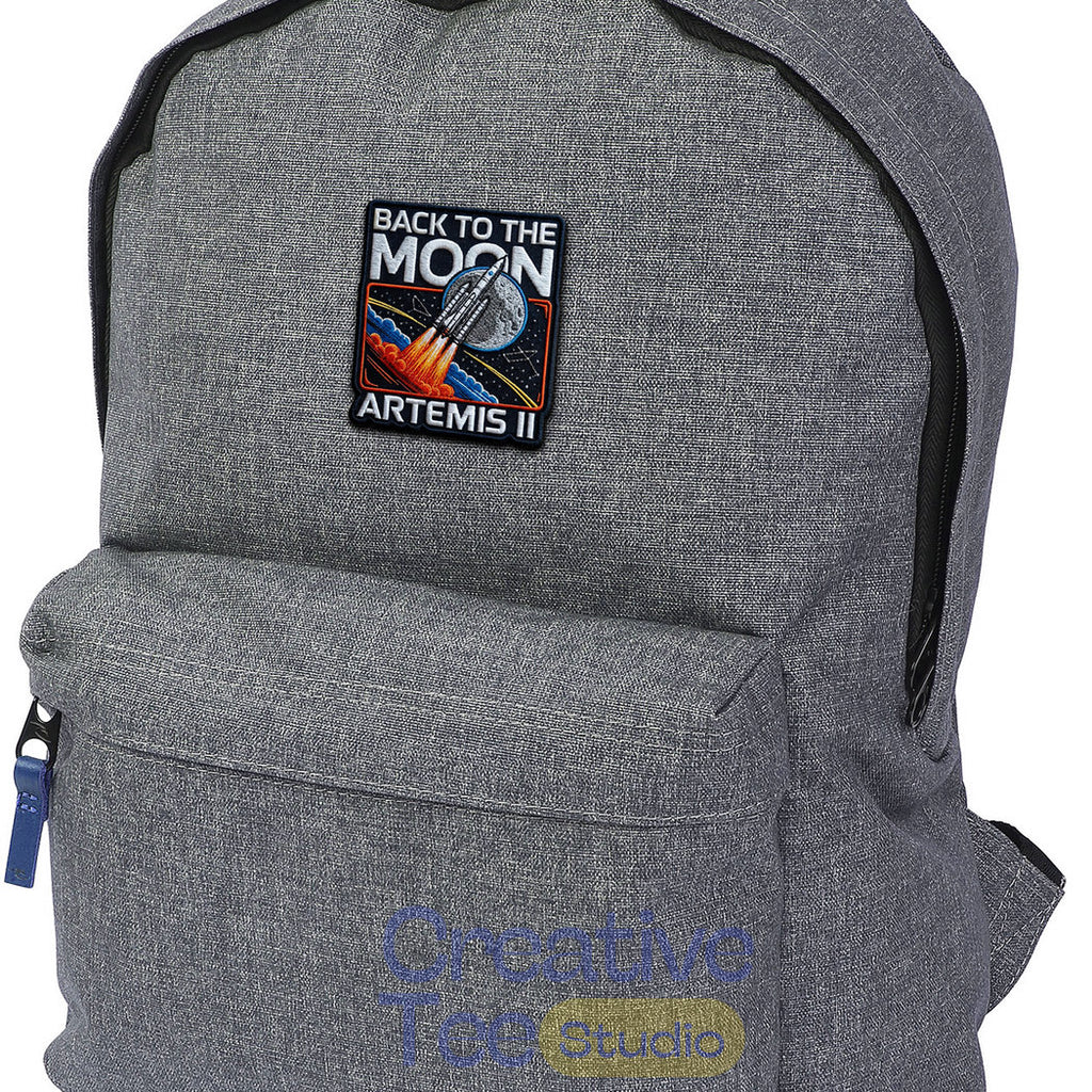 Artemis II Back to the Moon Iron-On Patch