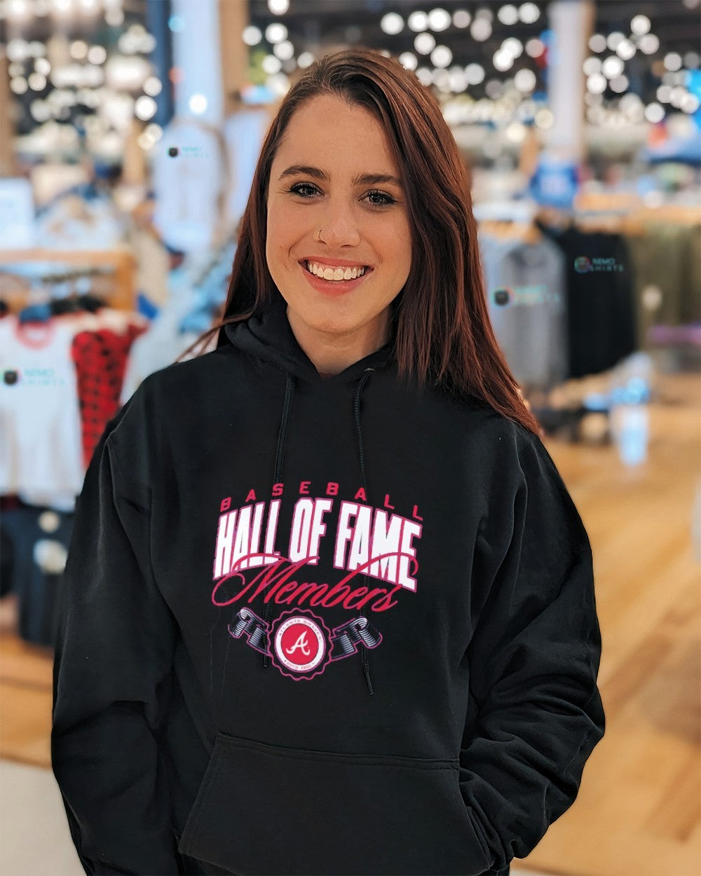 Atlanta Braves Hall of Fame baseball members shirt