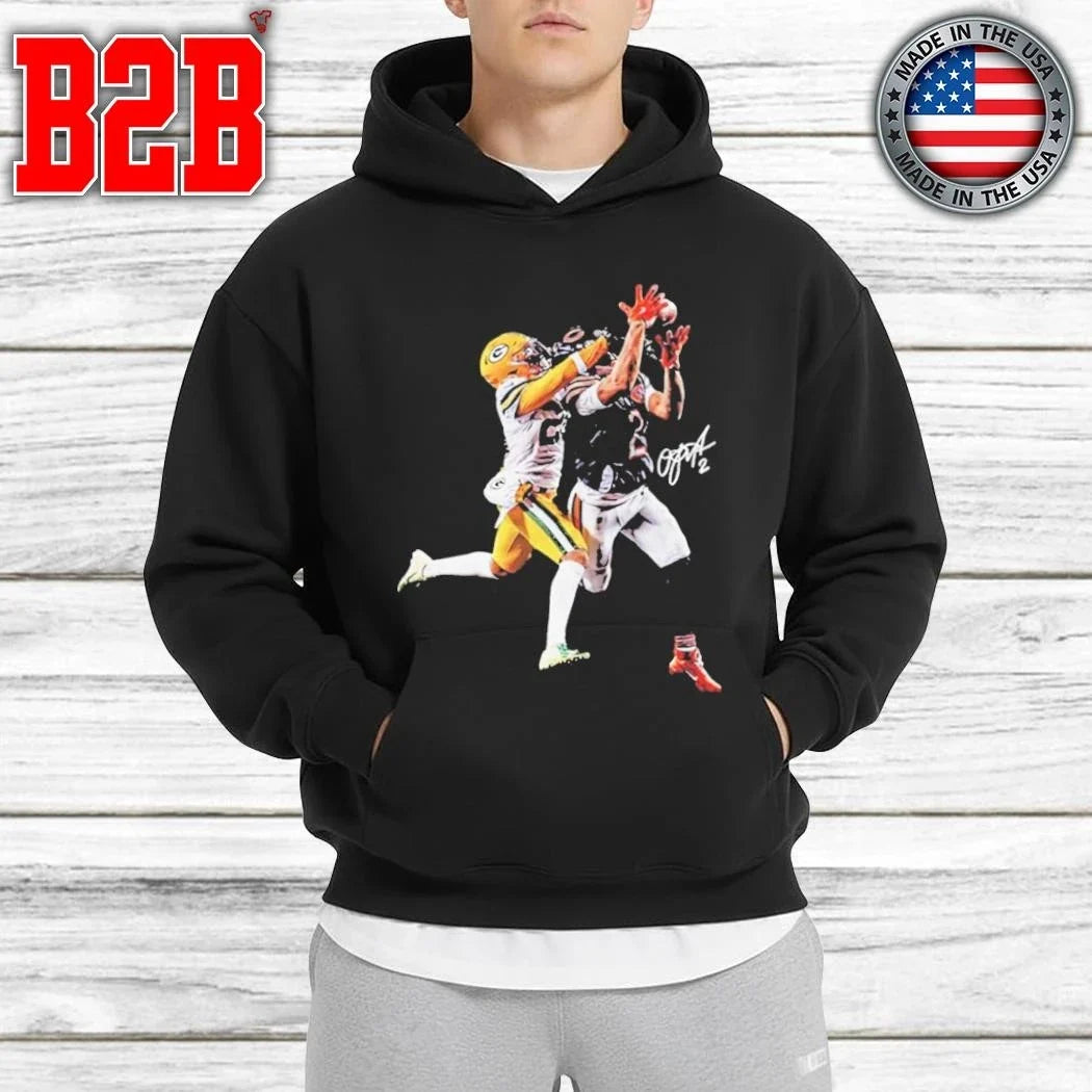 Ayo Dosunmu DJ Moore Game Winning TD Signature Shirt Unisex