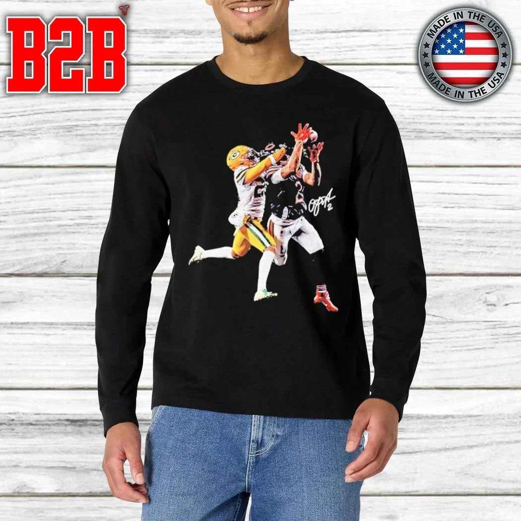Ayo Dosunmu DJ Moore Game Winning TD Signature Shirt Unisex