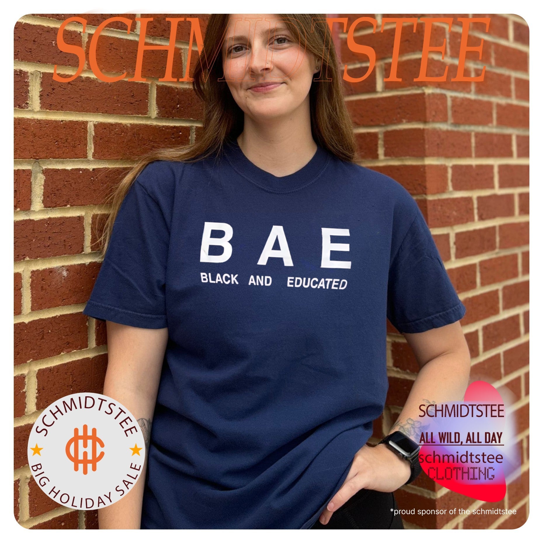 BAE black and educated shirt