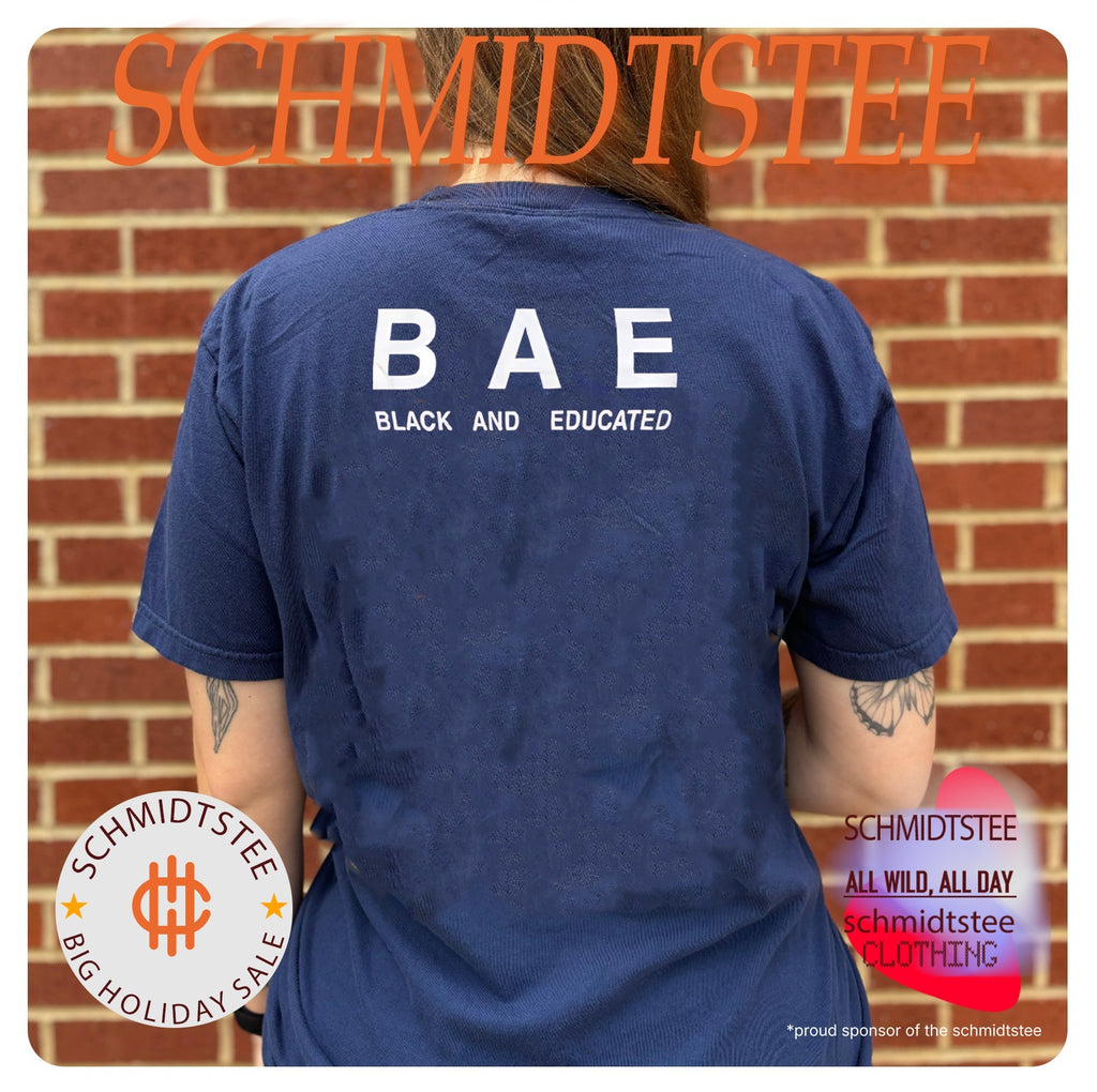 BAE black and educated shirt