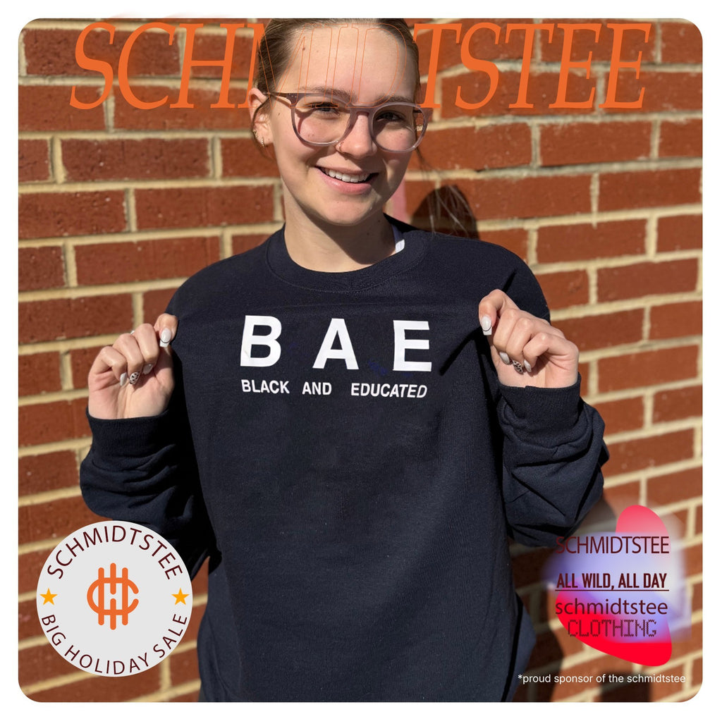 BAE black and educated shirt