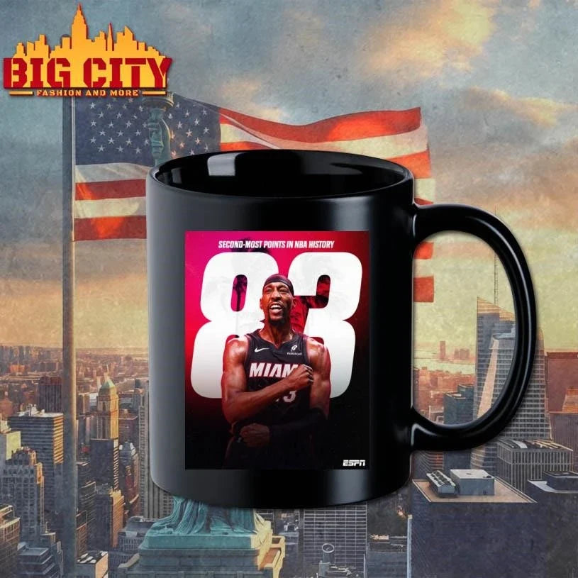 Bam Adebayo Drops 83 Points The Second Most Points In NBA History Poster Shirt Unisex