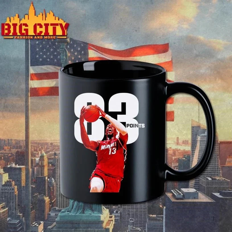 Bam Adebayo With 83 Points Passed Kobe Bryant For The Second-Most Points In A Single Game Shirt