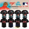 Baseball All Teams x Machine Gun Kelly Lost Americana Tour 2026 Baseball Jersey