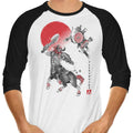 Battle in Death Mountain - 3/4 Sleeve Raglan