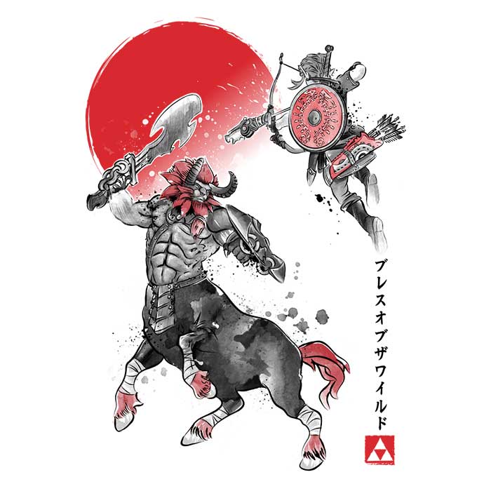 Battle in Death Mountain - 3/4 Sleeve Raglan