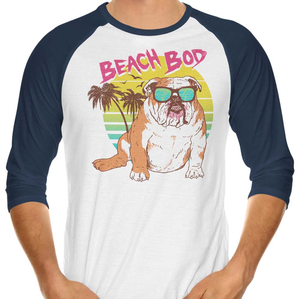 Beach Bod - 3/4 Sleeve Raglan