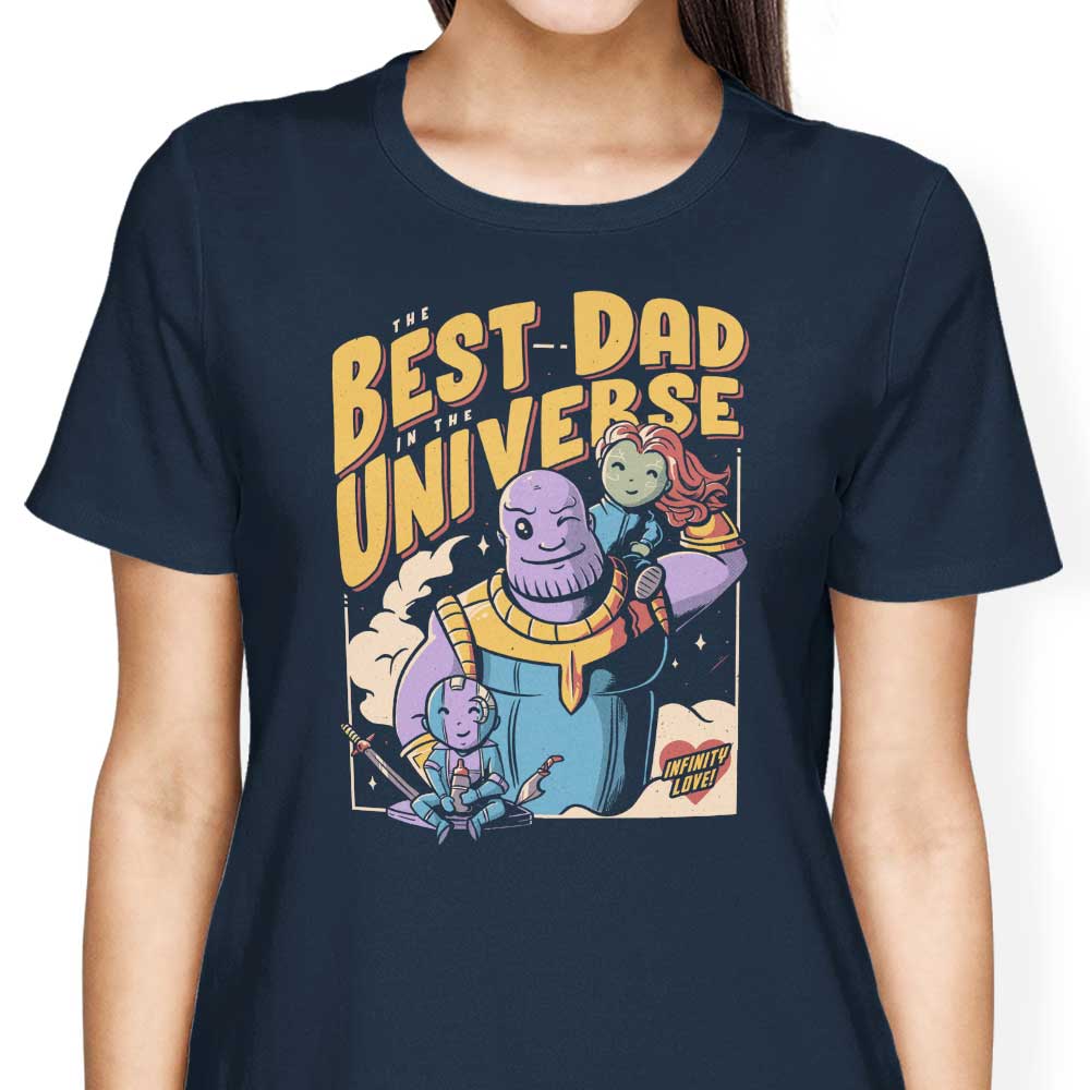 Best Dad in the Universe - Women's Apparel