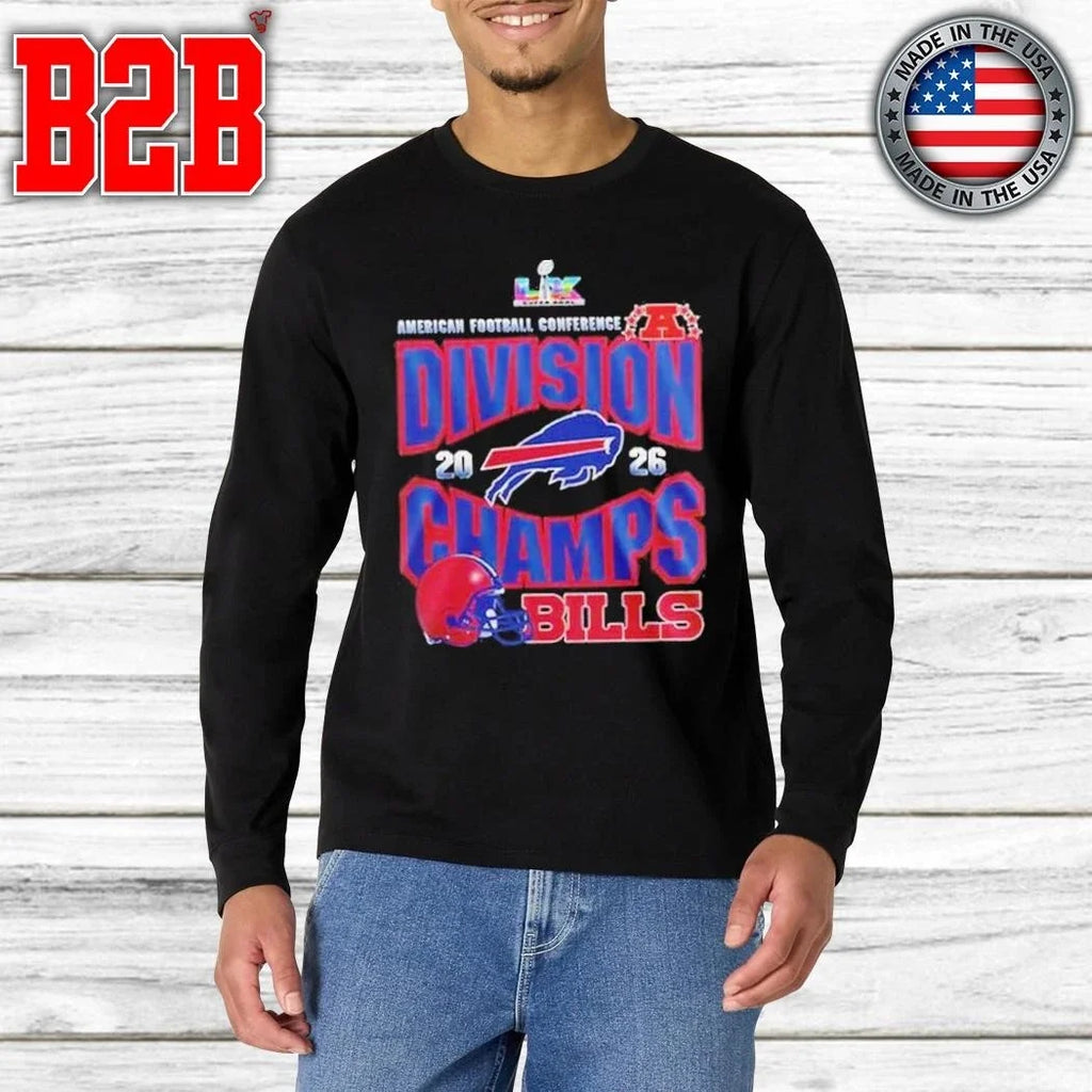 Bills AFC Division Champions Locker Room Shirt Unisex