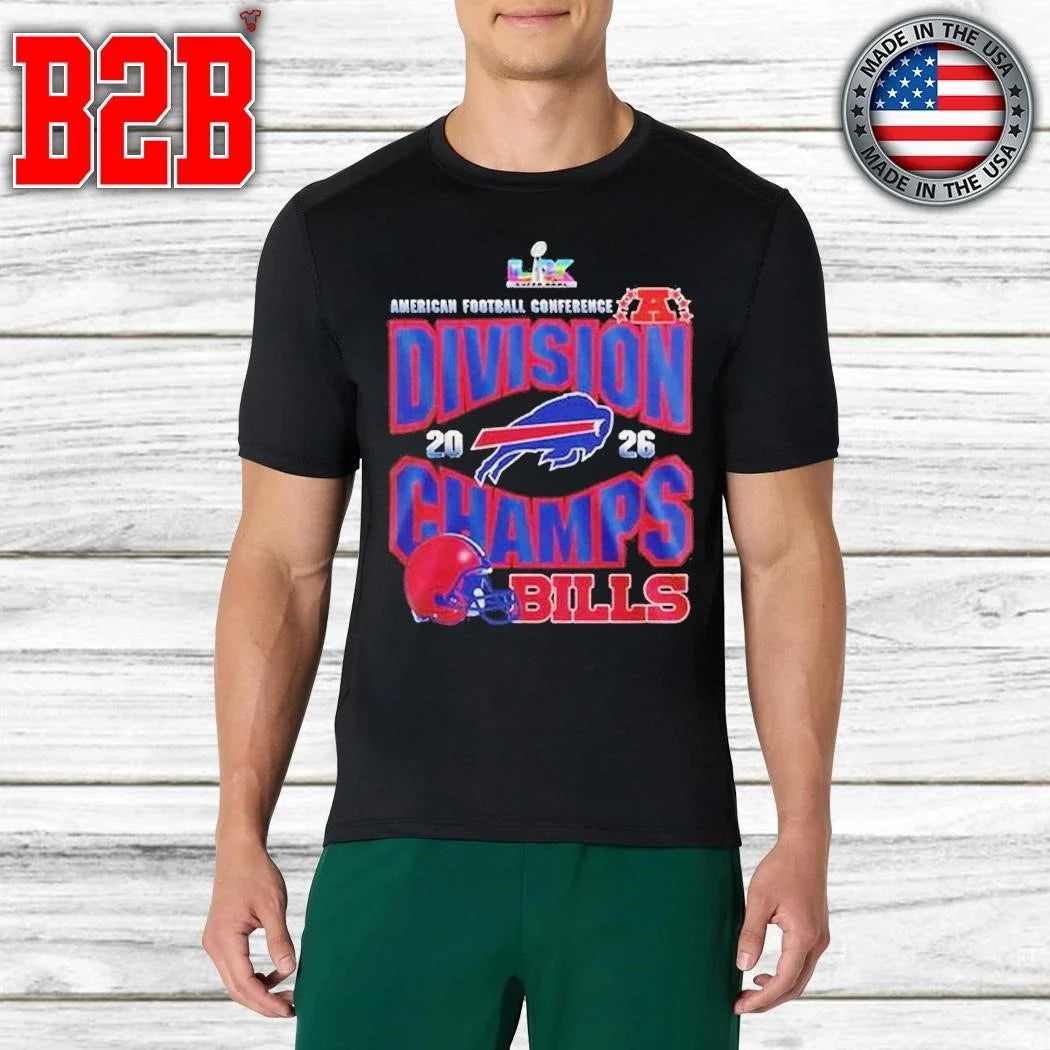 Bills AFC Division Champions Locker Room Shirt Unisex