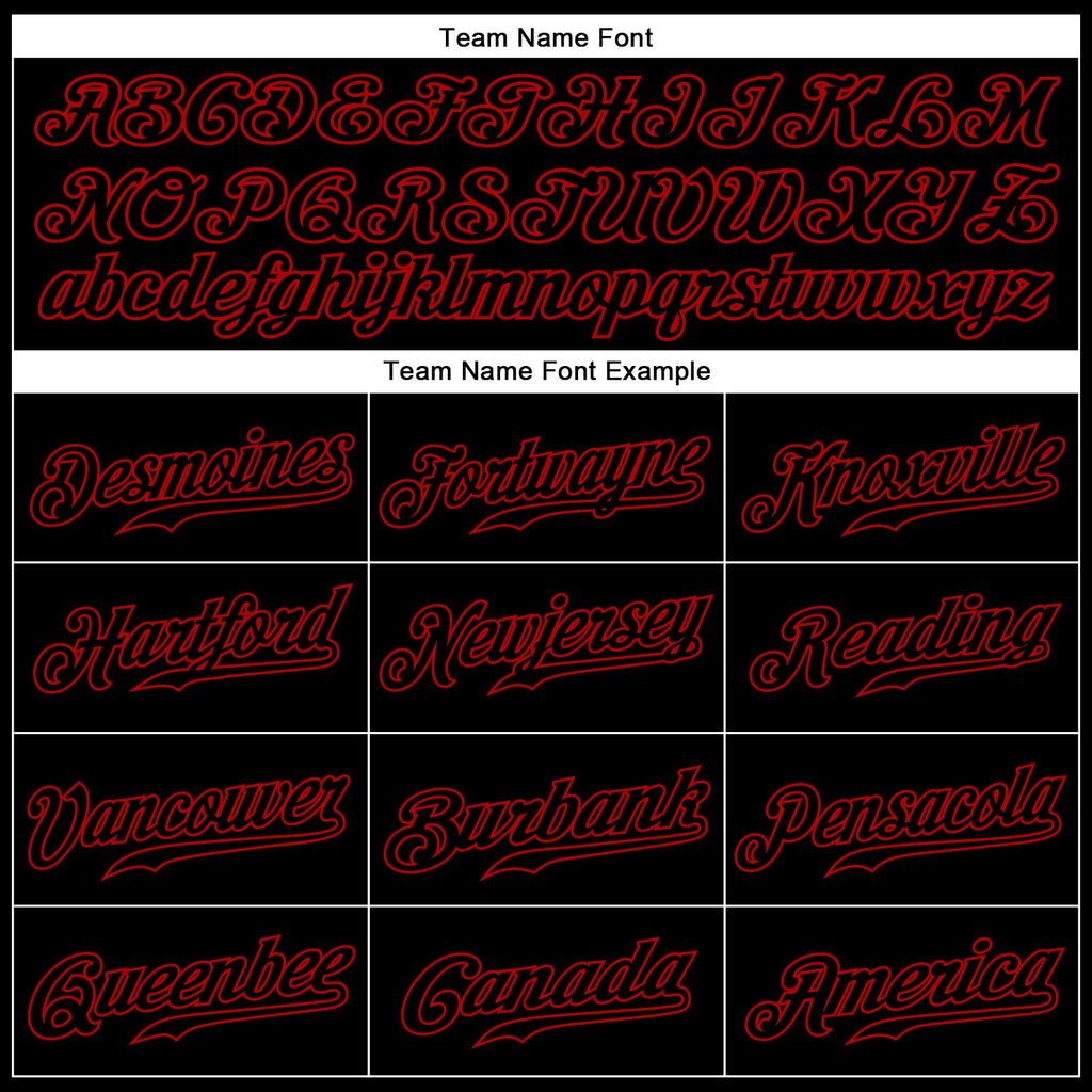 Custom Black Black-Red Authentic Sleeveless Baseball Jersey
