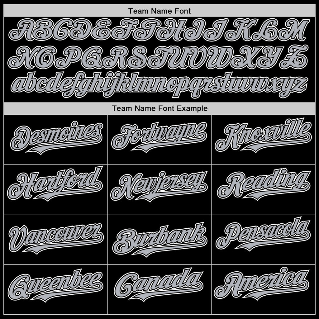 Custom Black Gray-White Mesh Authentic Throwback Baseball Jersey
