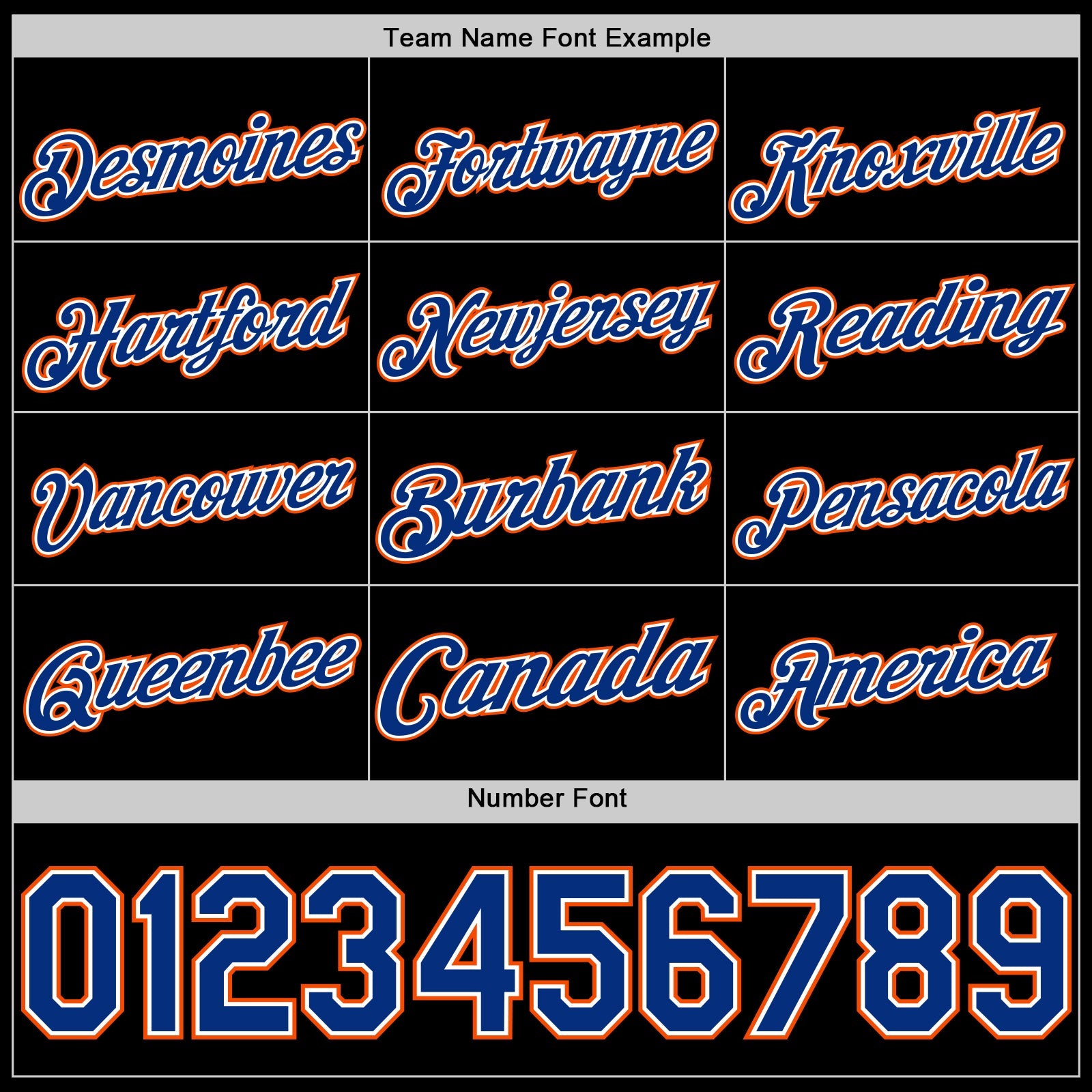 Custom Black Royal White-Orange Authentic Basketball Jersey