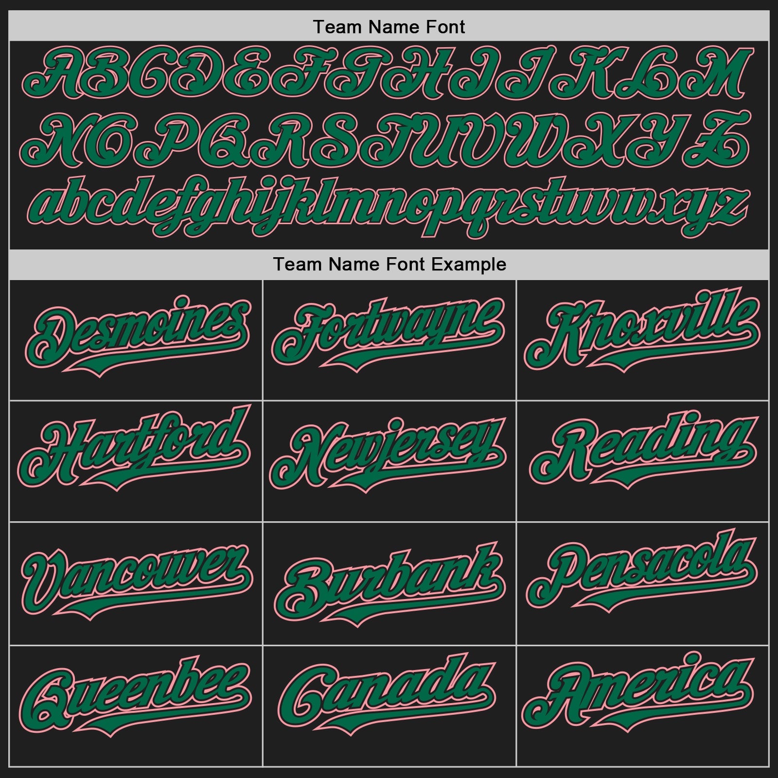 Custom Black Medium Pink-Kelly Green Authentic Baseball Jersey