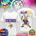 Blink 182 x Minnesota Vikings Pop Punk Football Two Sided Shirt Unisex
