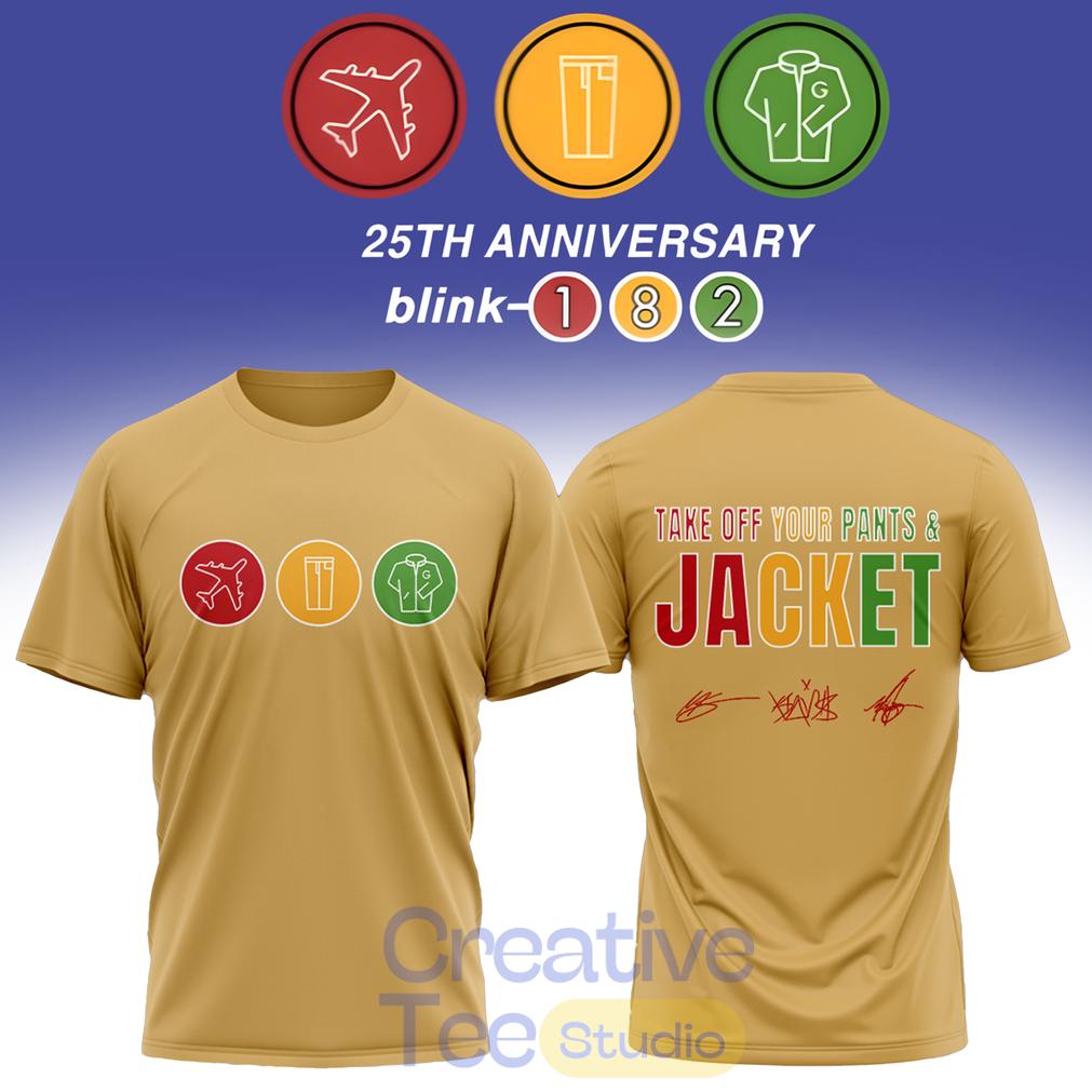 Blink-182 Anniversary Collection – Limited Edition Signature T-Shirt