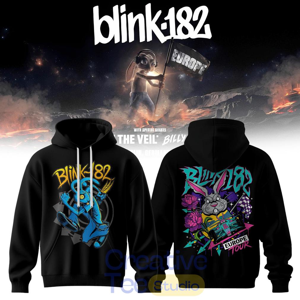 Blink-182 Meltdown Europe Edition Hoodie