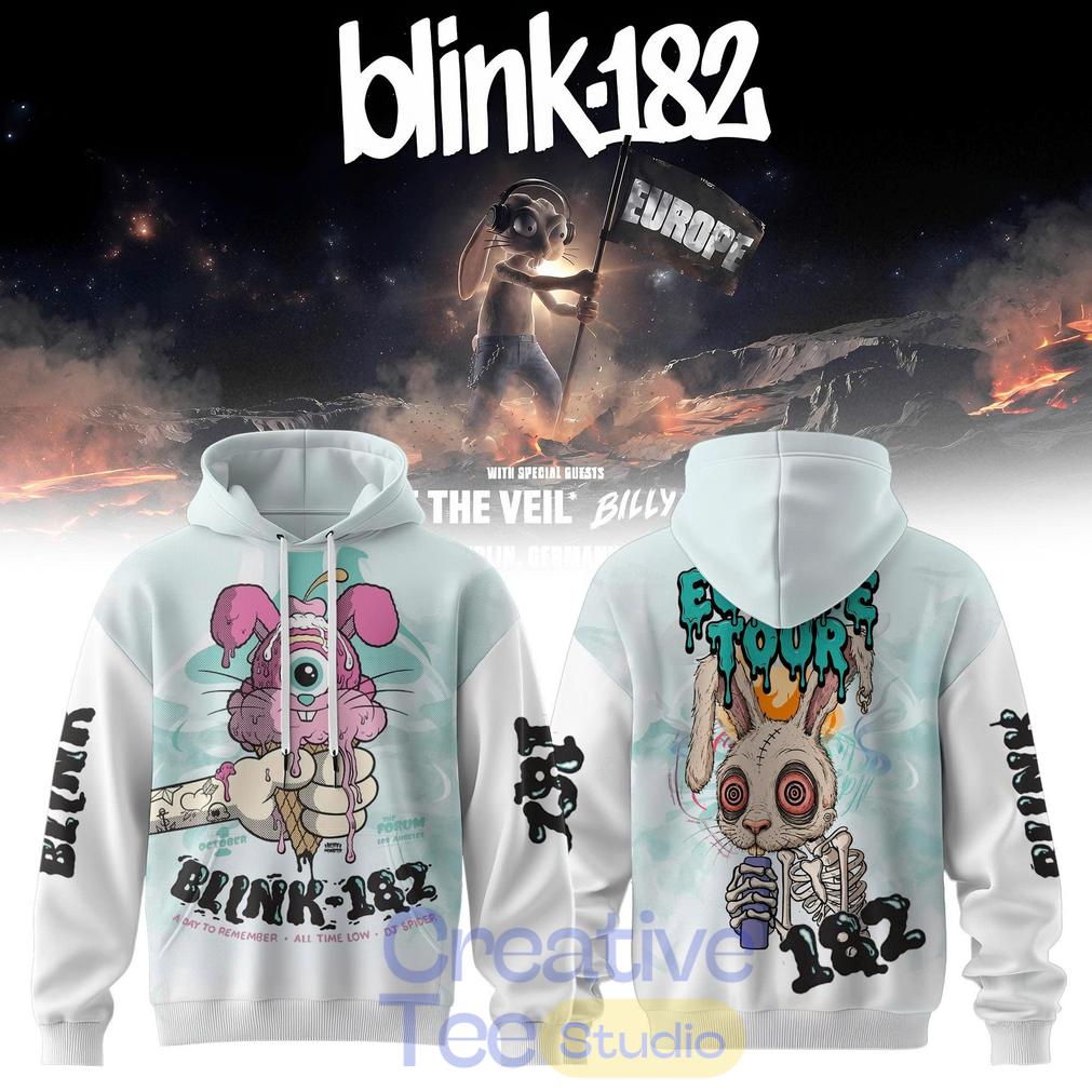 Blink-182 Meltdown Europe Edition Hoodie