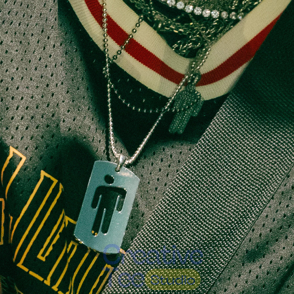 Billie Eilish Blohsh Die Cut Dogtag