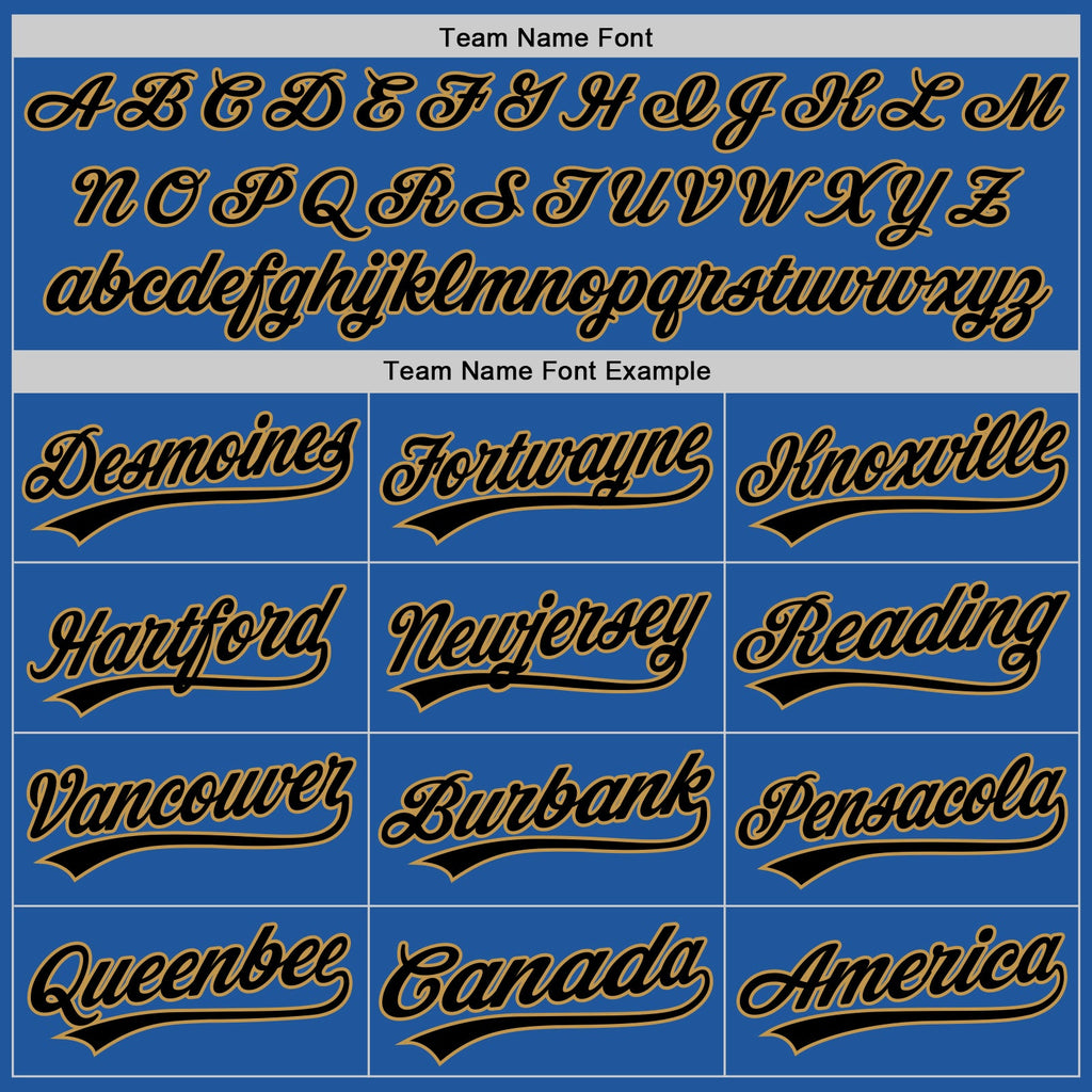 2222Custom Royal White Authentic Baseball Jersey
